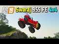 Swaraj 955 FE 4x4 Tractor Drive Test - FS19 Tractor Mods