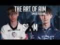 The Art of AIM: Fast Flicks like Tenz and Aceu 😎 (on low sens) #shorts
