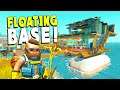 We Made a Floating Base with Working Kitchen and Bar - Scrap Mechanic Survival EP 12