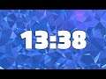 13 MINUTES AND 38 SECONDS TIMER COUNTDOWN [818 seconds - 13:38]