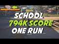 794k Score in one run | Tony Hawk's Pro Skater 1 + 2 | School: Single Session