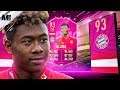 93 FUTTIES ALABA REVIEW | NEW STYLE?! FUTTIES ALABA PLAYER REVIEW | FIFA 19 Ultimate Team