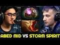 ABED vs ARTEEZY — Mid vs Storm Spirit
