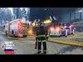 GTA 5 Roleplay #451 Live Firefighters Responding To Fires & Emergency Calls - KUFFS FiveM