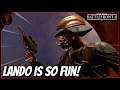 I AM LOVING LANDO RIGHT NOW! - Star Wars Battlefront 2 Heroes vs Villains Gameplay