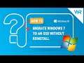 Migrate Windows 7 to an SSD without reinstall