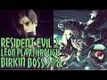 Resident Evil 2 Leon Playthrough - Birkin Boss 3 #8