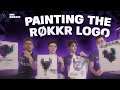 ROKKR LOGO PAINT CHALLENGE - Attach, MajorManiak, Priestahh, and Standy paint our logo from memory!