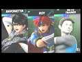 Super Smash Bros Ultimate Amiibo Fights  – 11pm Finals Bayonetta vs Roy vs Wii Fit