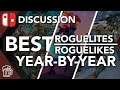The Best Roguelikes / Roguelites on Nintendo Switch - Year by Year Comparison