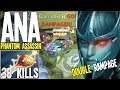 ANA Phantom Assassin 38 Kills Aggressive Plays Double Rampage | Dota 2 Pro Gameplay
