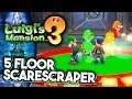 Clearing the 5 Floor ScareScraper | Luigi's Mansion 3 Multiplayer