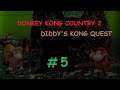 Donkey Kong Country 2: Diddy's Kong Quest 102% - #5 Gloomy Gulch (No Commentery)