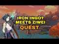 #GenshinImpact iron ingot meets ziwei | Genshin Impact