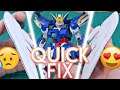 Gunpla Quick-Fix: MG Wing Gundam Zero EW Ver.Ka Seam Removal!