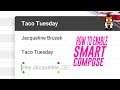 How to enable Smart Compose in Gmail & auto complete entire emails