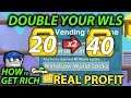 How To Get Rich with 20 WLs! + 🔥(DOUBLE YOUR WLS)🔥- Growtopia