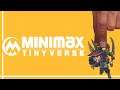 MINImax Tinyverse - Jogo de tabuleiro diferenciado (Humanos Vs Bestas)