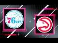 NBA 2K21 PS5  - Atlanta Hawks vs Philadelphia 76ers Playoffs Second Round Game 1 (1080p 60FPS)