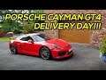 Porsche Cayman GT4 Delivery