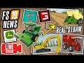REAL STRAW! + HUGE DIGGER / MINI JD TOOLS / DOOLEY TRAILER / FIAT AGRI HESSTON | FARM SIM NEWS 19