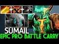 SUMAIL [Wraith King] Epic Balde Mail Radiance VS Arteezy Battle Carry 7.22 Dota 2