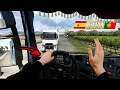 Mixed reality ETS2 Driving | Badajoz - Ciudad Real | Euro Truck Simulator 2 with REAL Hands | Iberia