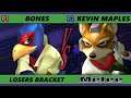 S@X 392 Online Losers Bracket - Bones (Falco) Vs.  Kevin Maples (Fox) Smash Melee - SSBM