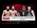WWE 2K19 Rey Mysterio,Dominik Mysterio VS Aiden English,Rusev Elm. Tag Match WWE Raw Tag Titles