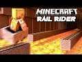 ACHTUNG ! Ich falle in die LAVA ☆ Minecraft 1.14.4 Rail Rider