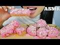 ASMR HONEYCOMB + STRAWBERRY COVERED PINK CHOCOLATE (EATING SOUNDS) NO TALKING | SAS-ASMR
