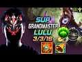 GrandMaster Lulu Support vs Tahm Kench - 천상계 서폿 룰루 템트리 룬 슈렐 수호자 - LOL KR 11.9