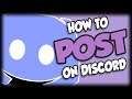 How to Post on Discord
