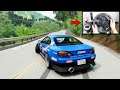 Assetto Corsa Touge Drifting Nissan S15 (Steering Wheel + Shifter) Gameplay