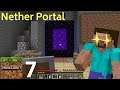 I Made Nether Portal || Minecraft Gameplay !!!!