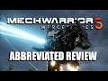 Half-Baked, Fully Fun - MechWarrior 5: Mercenaries | Abbreviated Reviews