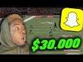 $30,000 SnapChat Wager...I got Salty.... God Squad #12 | Madden 20 Ultimate Team