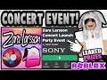 ANOTHER LEAKED CONCERT EVENT!? (ROBLOX Zara Larsson)