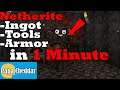 How to Find & Make Netherite - Ingot, Tools, Armor - In One Minute! | Minecraft | Tutorial & Guide