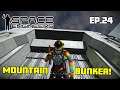 Mountainside Bunker P1 | Space Engineers | EP24