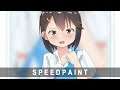 【Speedpaint】HIgh School Girl #2