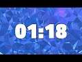 1 MINUTE AND 18 SECONDS TIMER COUNTDOWN (78 seconds - 1:18)