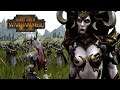 2 WITCHES, 1 GUARD - Dark Elves vs Greenskins // Total War: Warhammer II Online Battle
