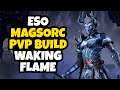 ESO Magicka Sorcerer PvP Build | The Magister | Waking Flame
