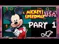 Mickey Speedway USA 3-Player Versus #1 - WE LOVE GEOGRAPHY?