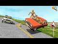 ГОВОРИЛ ЖЕ БАТЯ НЕ БРАТЬ КЛЮЧИ! ШКОЛЬНИКИ РАЗБИЛИСЬ НА СПУСКЕ | BeamNG.drive