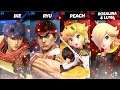 SSBU - Ike (me) & Ryu vs Fake Peach & Fake Rosalina