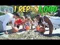 1 REP=$1000 Dollars 3 Point Challenge with 2HYPE!!