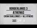 Borderlands 3 Athenas All Crew Challenges / Eridian Writings / Red Chests Locations Guide