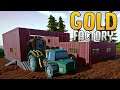 Building A Fully Automated Gold Mining Factory - Moving Gold Paydirt! - Hydroneer